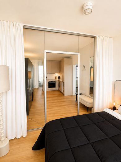 Fully furnished high-rise residence – 29F/ W1 – panoramic views over Hamburg – Foto 9