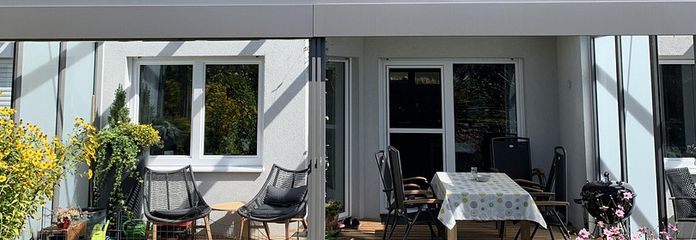 Westseite - Terrasse