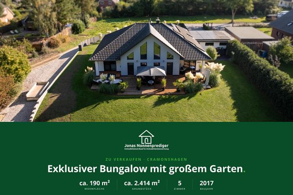 Exklusives modernes Einfamilienhaus mit Garten und Doppelgarage - für den Käufer provisionsfrei