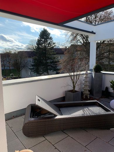 Droompenthouse boven de daken van Ulm – modern, zo goed als nieuw, energiezuinig – Foto 11