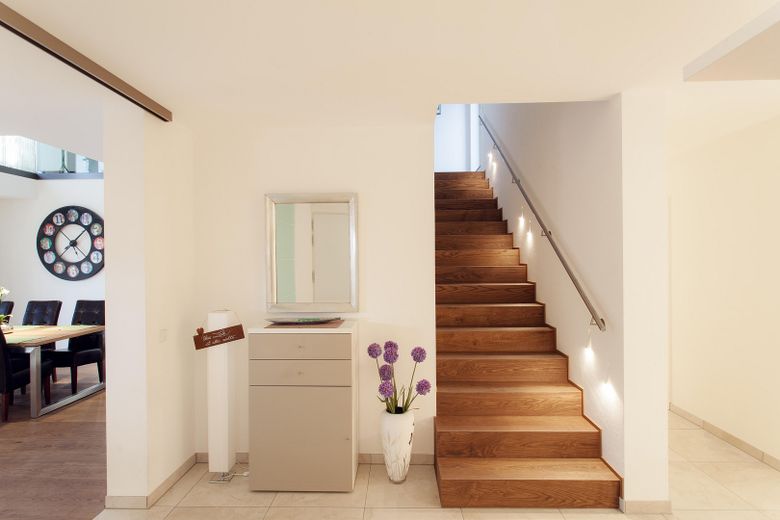 Treppe mit Beleuchtung
