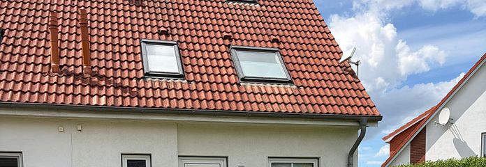 gepflegtes Reihenendhaus – Eingang