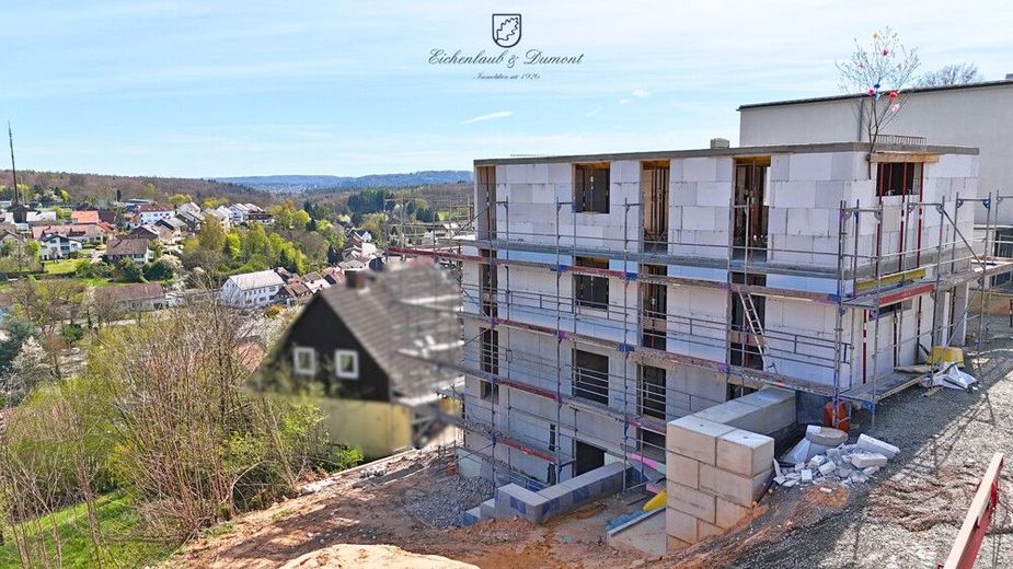 Energetisch optimierte Neubauwohnung, Etagenwohnung,  Balkon + Terrasse, provisionsfrei – Gebäudeansicht