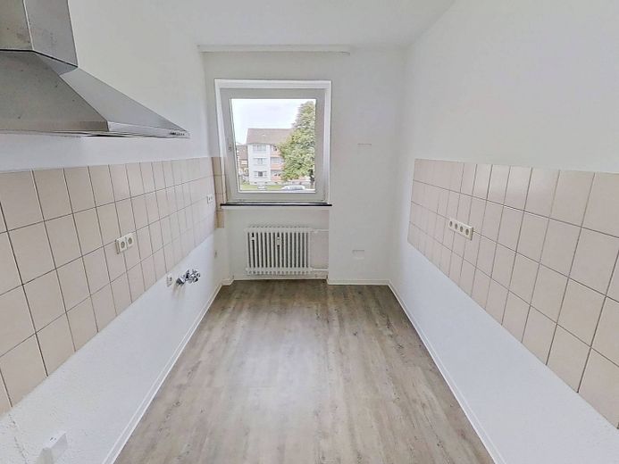 Ideale per famiglie e coppie: confortevole appartamento di 3 locali con loggia e molto spazio contenitivo – Ansicht I: Küche