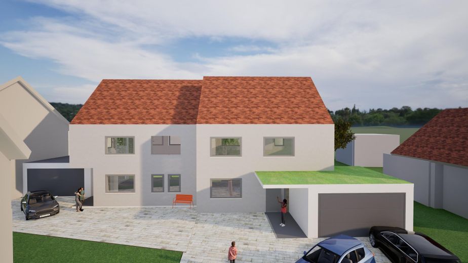 No commission: 2 building plots with preliminary building permit for semi-detached houses – also available individually from €179,000 – Photo 6