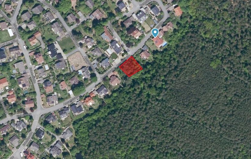 Röttenbach bei Heßdorf sehr schönes Baugrundstück mit ruhiger Waldrandlage – Baugrundstück Röttenbach bei Heßdorf 001