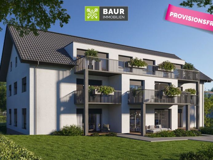 NEUBAU PROVIONSFREI! Hochwertige 3-Zimmer Wohnung in Zußdorf – Foto 1