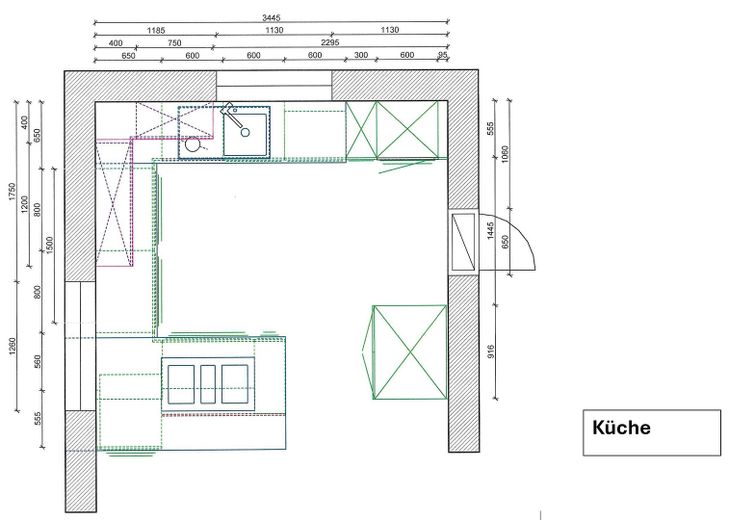 Modernes Einfamilienhaus mit hochwertiger Ausstattung und Smart-Home-System in Groß Wesenberg – Küchenaufmaß