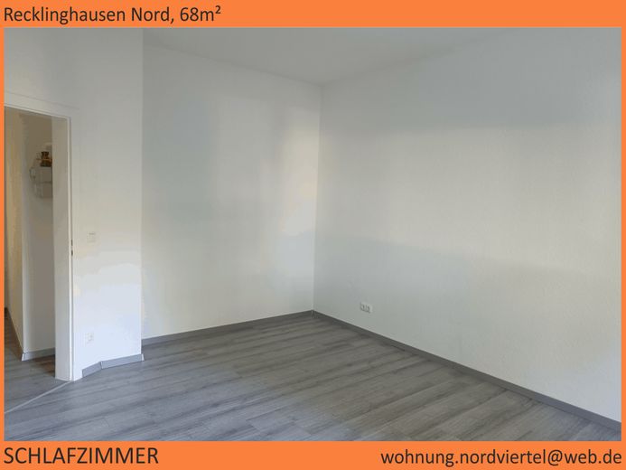 Nordviertel, schöne 68m²-Wohnung im 1.OG, saniert – Schlafzimmer