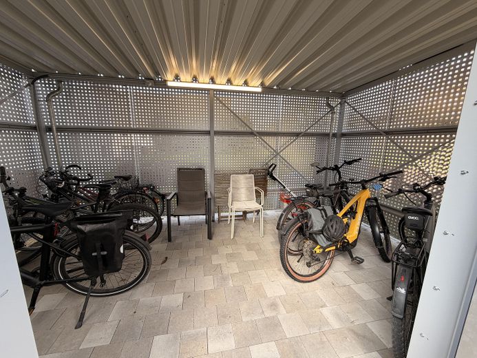 Fahrradhäuschen