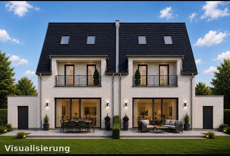 Neubau-Doppelhaushälfte | 155 m² Wohnfläche | 5 Zimmer | Garage | Provisionsfrei – फोटो 2