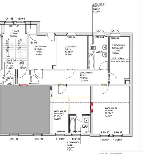 helle 4-Zimmer-Wohnung im 2. OG – Foto 5