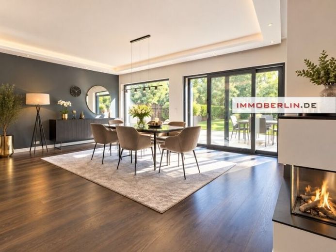 IMMOBERLIN.DE - Exquisites Einfamilienhaus im Bauhausstil mit Designambiente in herrlicher Naturlage – Foto 1
