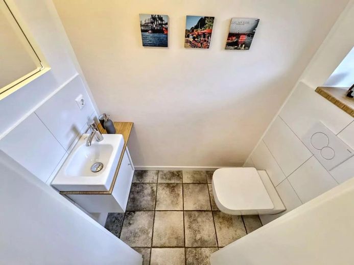 Gäste-WC im Erdgeschoss