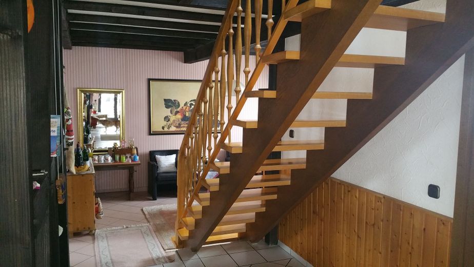 Blick zur Treppe Wohnebene