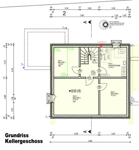 Sin comisión | Casa unifamiliar moderna con piscina y lounge | Orientación sur | Cerca de la A9 – Grundriss OG