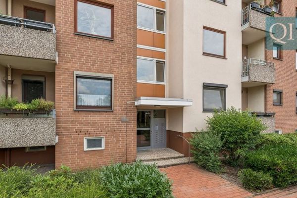 QI: Groß Buchholz / Heideviertel – zadbane 3-pokojowe mieszkanie z tarasem i balkonem