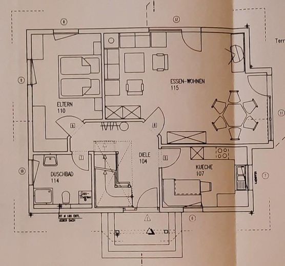 Traumhaftes Familienidyll in Glienicke/Nordbahn Einfamilienhaus – von privat – Grundriss Erdgeschoss