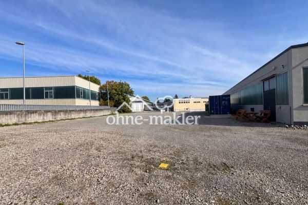 Freifläche geschottert 1500qm (belastbar 40t) & 40qm Büro - PROVISIONSFREI!