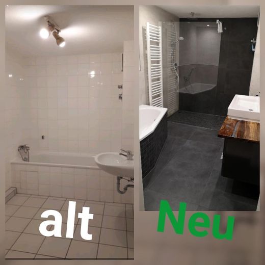 Alt vs. Neu - Bad