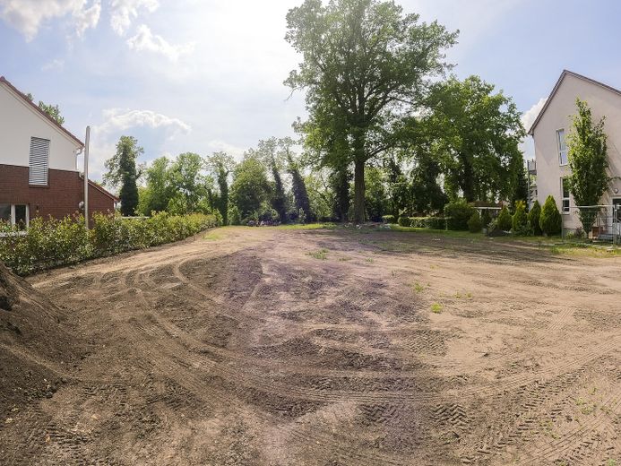 Aufnahme von Straßenseite