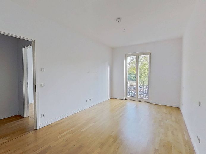 Elegantes Wohnen in Düsseldorf: Großzügige 3-Zimmer-Wohnung mit Balkon, Concierge-Service uvm. – Ansicht I: Schlafzimmer I