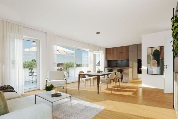 Penthouse w nowym budownictwie - Wkrótce rozpoczęcie budowy - Großhadern U6 700 m