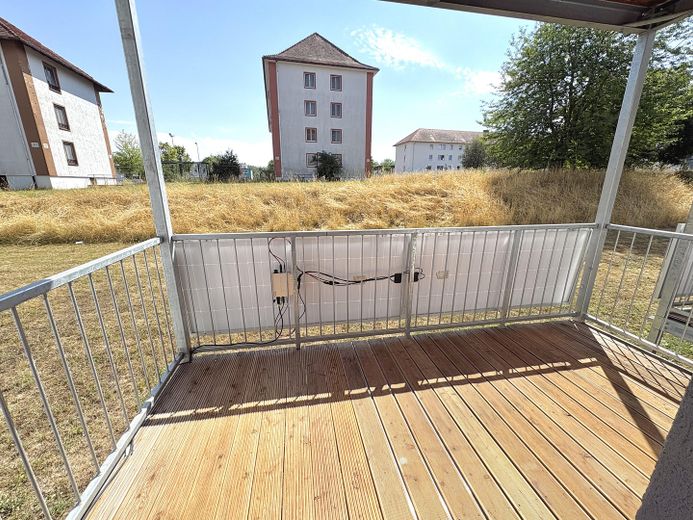 Modernisierte 3-Zimmer Wohnung – Balkon