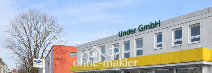 Car dealership with motor vehicle workshop & tire service TÜV in Berlin-Köpenick available for flexible rental