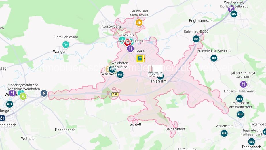 Bauträger oder Bauherren gesucht!
Wohnbaugrundstück für
bis zu zwei Gebäudekörper – Lageplan