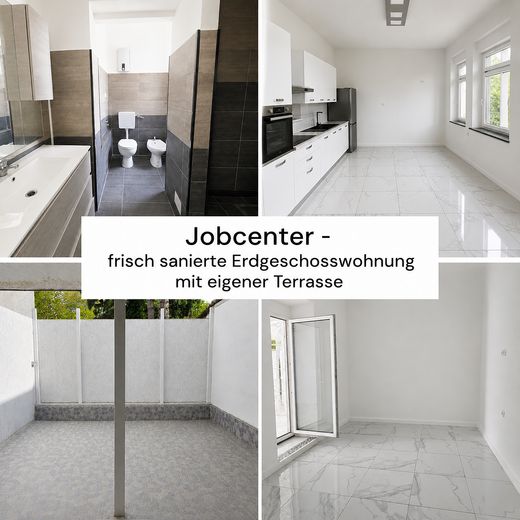 Jobcenter – Twoje nowe mieszkanie jest gotowe! Job Center – Twoje nowe mieszkanie jest gotowe do zamieszkania! – Wohnung