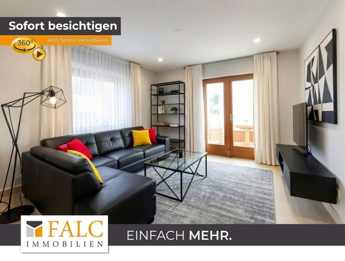 Hier lässt sich Ihr Traum verwirklichen ! – Wohnzimmer - (KI generiert)