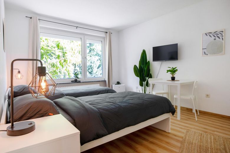 Schlafzimmer - Fensterblick