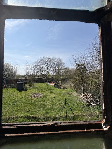 Wunderschöne Scheune mit erteiltem Vorbescheid zum Ausbau (provisionsfrei) – Blick Richtung Süden