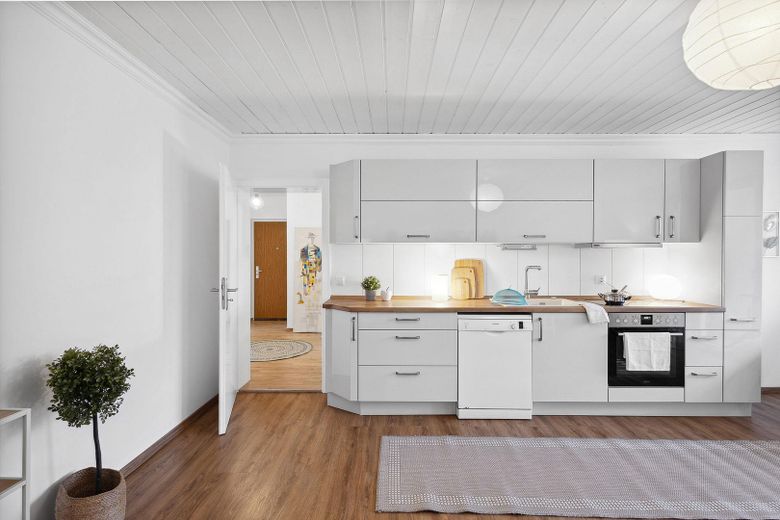 Offen gestalteter Wohnbereich