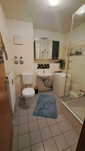Möblierte 1-Zimmer Wohnung in Speyer Süd – Badezimmer