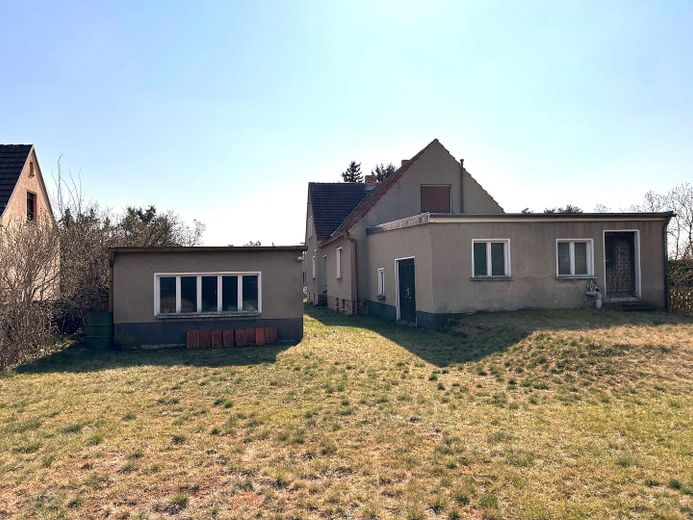 Hausrückseite zum Garten