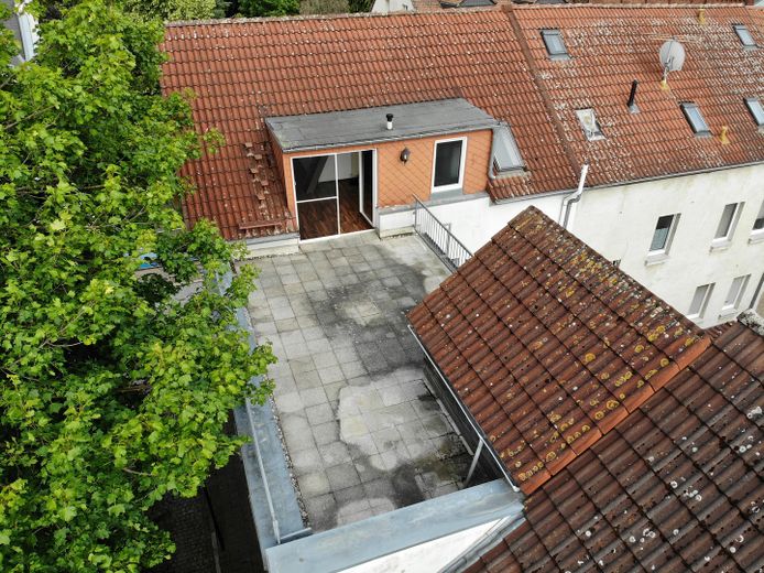 35 m² Dachterrasse