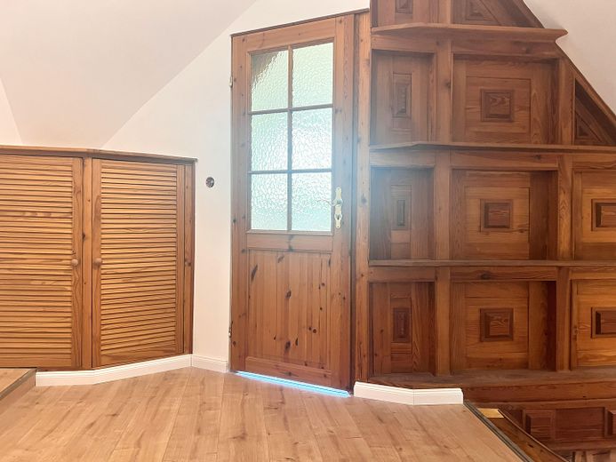 Tür zum Schlafzimmer