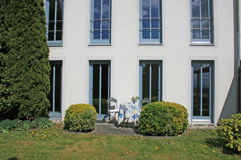 Detail Südseite mit Austritt