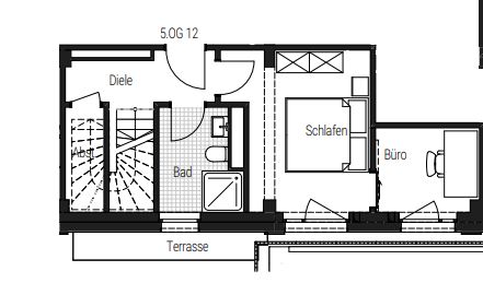Charmante vollmöblierte 3-Zimmer-Neubauwohnung im 5/6. OG WE 105 – Foto 22