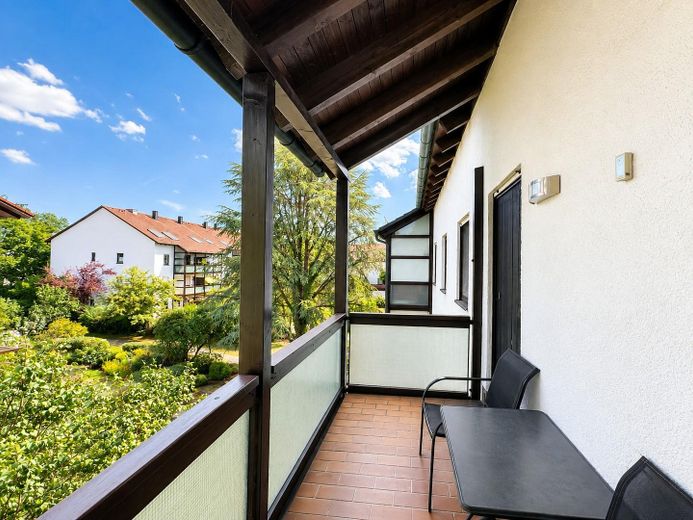 Piękne mieszkanie dwupokojowe z balkonem w Alt-Perlach bezpośrednio od właściciela – Balkon