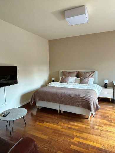 Penthouse exclusif dans le quartier belge – Un logement meublé avec style, calme et lumière – Großes Schlafzimmer