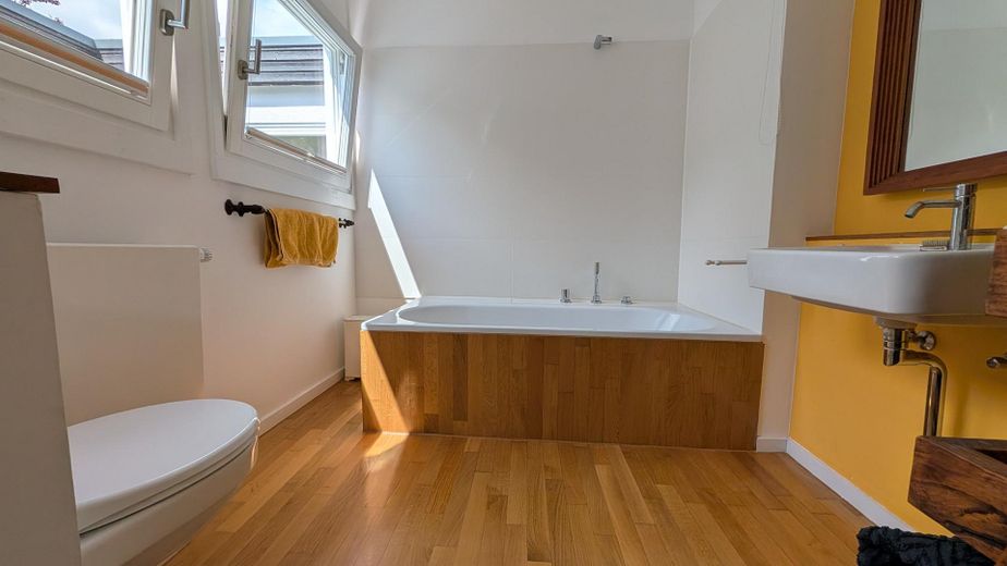 Tek katta yaşam: Şehre yakın, rüya gibi bahçesiyle huzur – Vollbad (en suite)