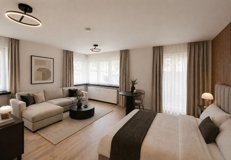 Erstbezug – Renoviertes Apartment mit Terrasse, zentral in Echterdingen – Foto 1