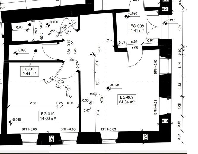 kleine Wohnung – Grundriss