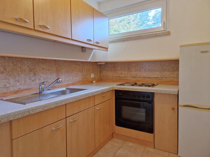 Provisionsfrei & bezugsfrei: 1,5-Zimmer-Wohnung mit Balkon – Küche