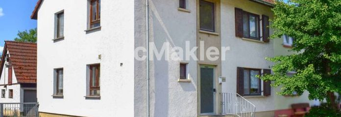 Ihr Familienprojekt: Doppelhaushälfte 6 Zi.+ mit Garten, Garage, Schuppen mit viel Potenzial