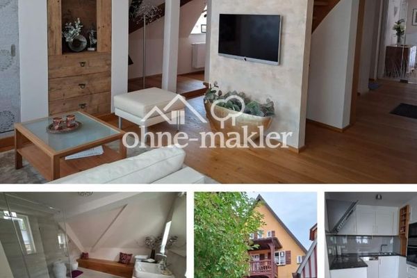 Appartement duplex raffiné et exclusif dans la vieille ville, avec ascenseur et balcon