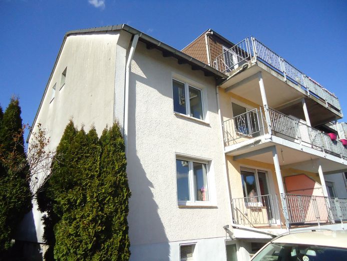 Dortmund-Kirchlinde’de güney balkonlu güzel, yenilenmiş 2 odalı daire 1.11.26 tarihinden itibaren kiralık – Ansicht von Südwest